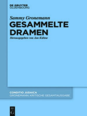 cover image of Gesammelte Dramen